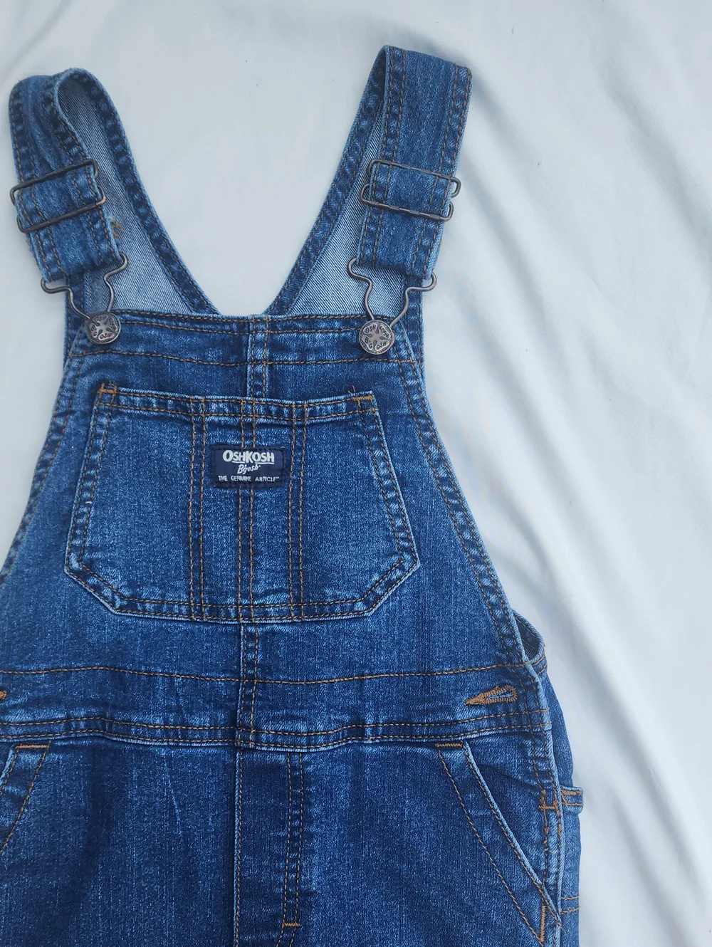 Osh Kosh Bgosh Size 5t Dark Wash Denim Overalls